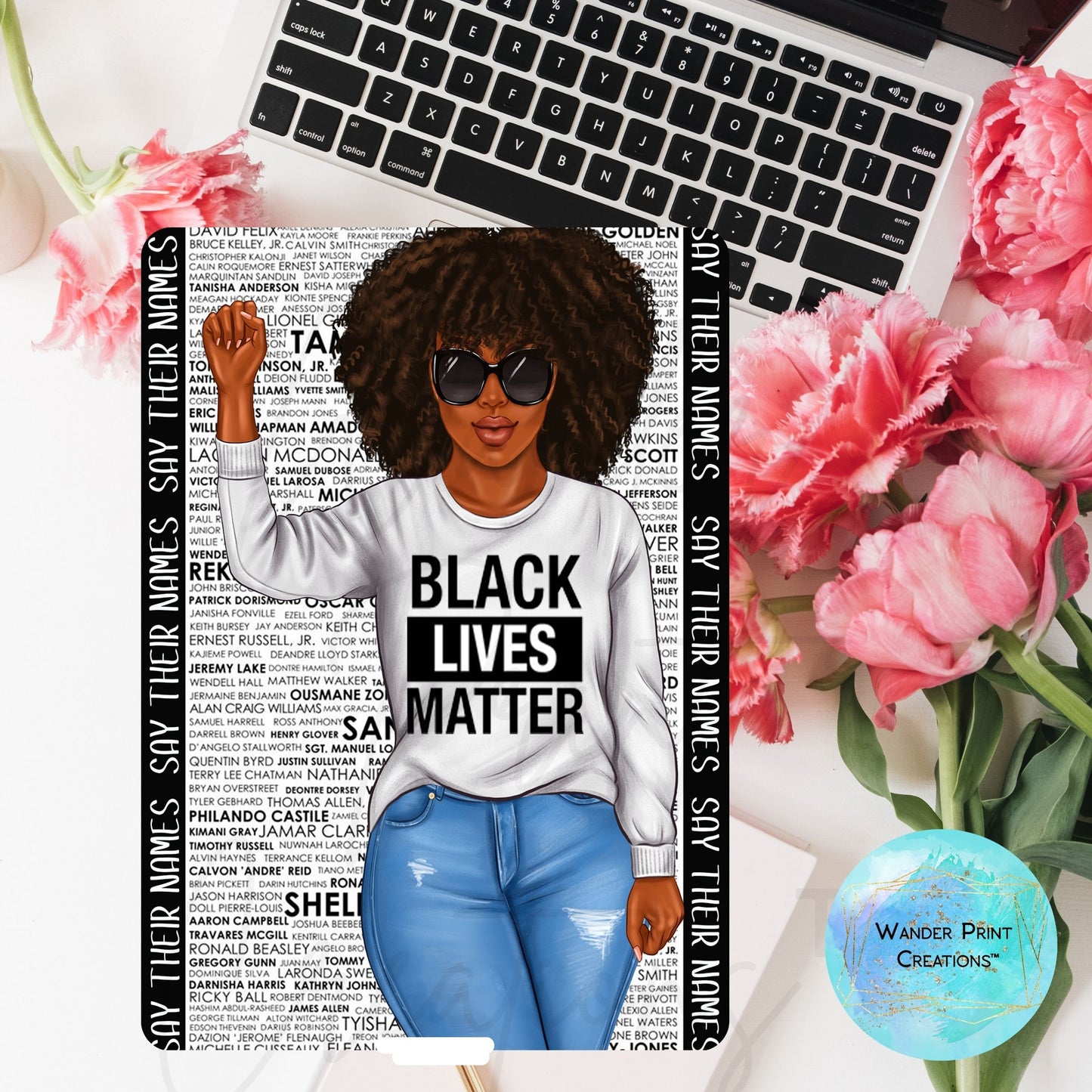 Kindle & NOOK Insert for Clear Case | Kindle Paperwhite Case | NOOK case | BLACK LIVES MATTER | Stickers | E-Reader Template | Kindle & NOOK Decor