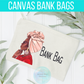 BANK BAG | Budgeting Bag | Envelope Budgeting | Custom | Deposit Bag | Accessory Pouch