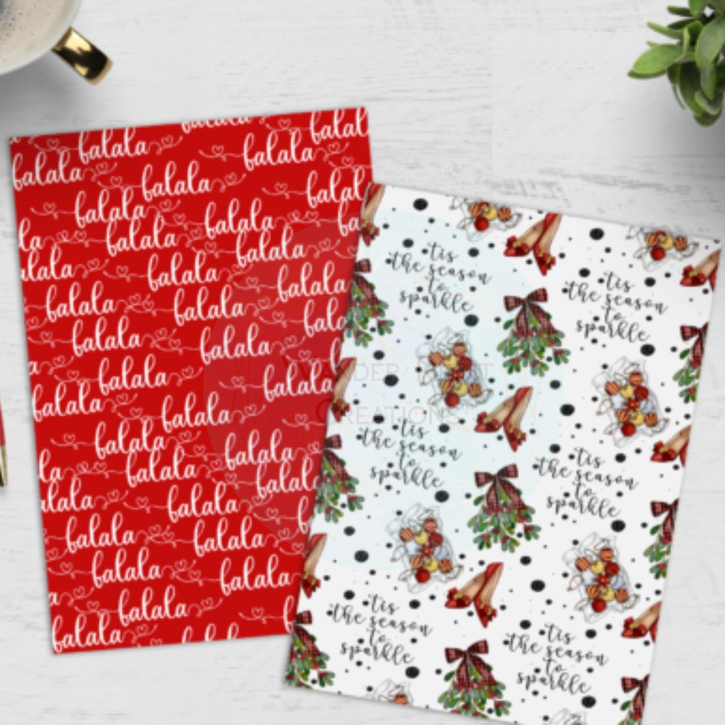 Kindle Insert for Clear Case | Kindle Skin Printable | Kindle Paperwhite Case | Christmas Bundle | Stickers | E-Reader Template | Kindle Decor