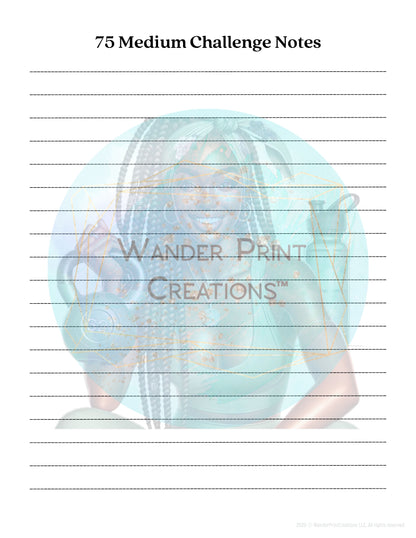 75 MEDIUM  CHALLENGE BUNDLE | PRINTABLE