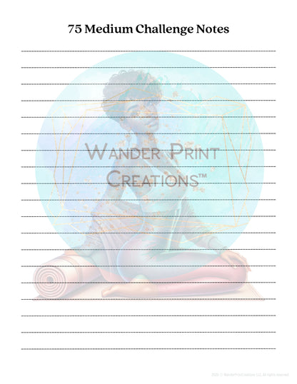 75 MEDIUM  CHALLENGE BUNDLE | PRINTABLE