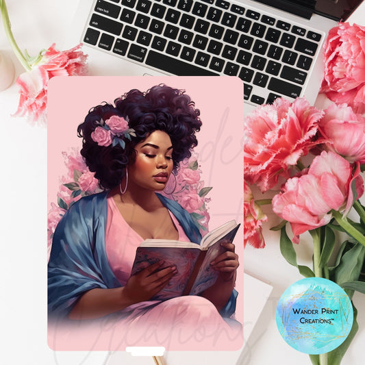 Kindle Insert for Clear Case | Kindle Skin Printable | Kindle Paperwhite Case | Blissful Reading| Stickers | E-Reader Template | Kindle Decor