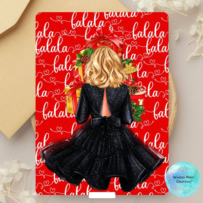 Kindle Insert for Clear Case | Kindle Skin Printable | Kindle Paperwhite Case | Christmas Bundle | Stickers | E-Reader Template | Kindle Decor