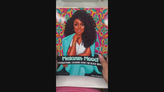 MELANIN MOOD | Adult Coloring Book