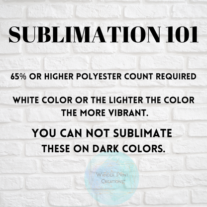 Custom SUBLIMATION Transfers!! | Sizes up to 24" x 36!" | READY TO PRESS