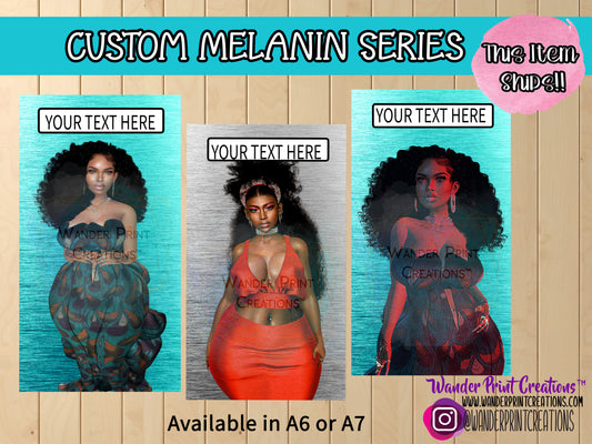 MELANIN SERIES Custom Cash Envelope for Budget Binders : Single Envelope -Budget Envelopes - Budgeting Envelopes - Zero Based Budget