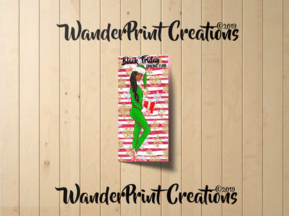 BLACK FRIDAY Single Cash Envelope : Printable