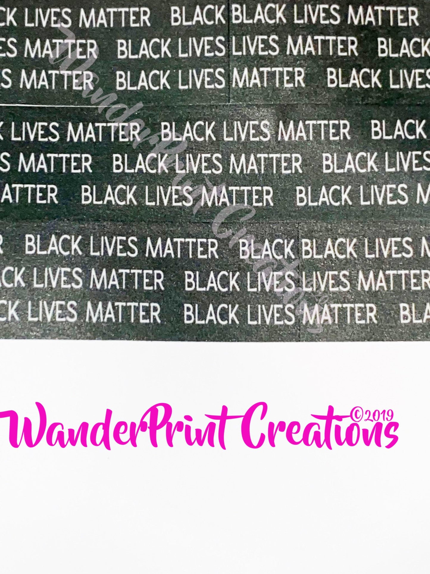 BLACK LIVES MATTER Juneteenth 20mm , 15mm, 15mm Washi Tape Craft Tape Bundle
