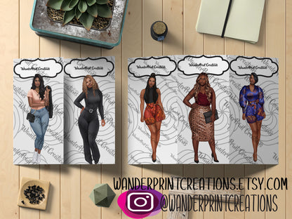 MOCHA DIVAS: Blank Cash Envelopes Set of 6 - Printable Budget Envelopes